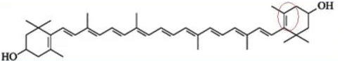product-490-88 Zeaxanthin structural formula